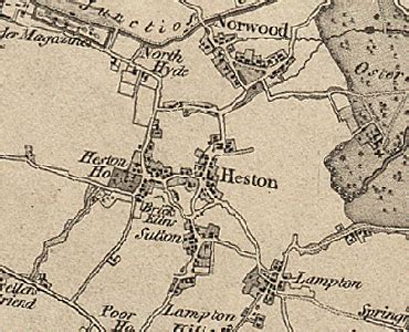 History of Heston, in Hounslow and Middlesex 